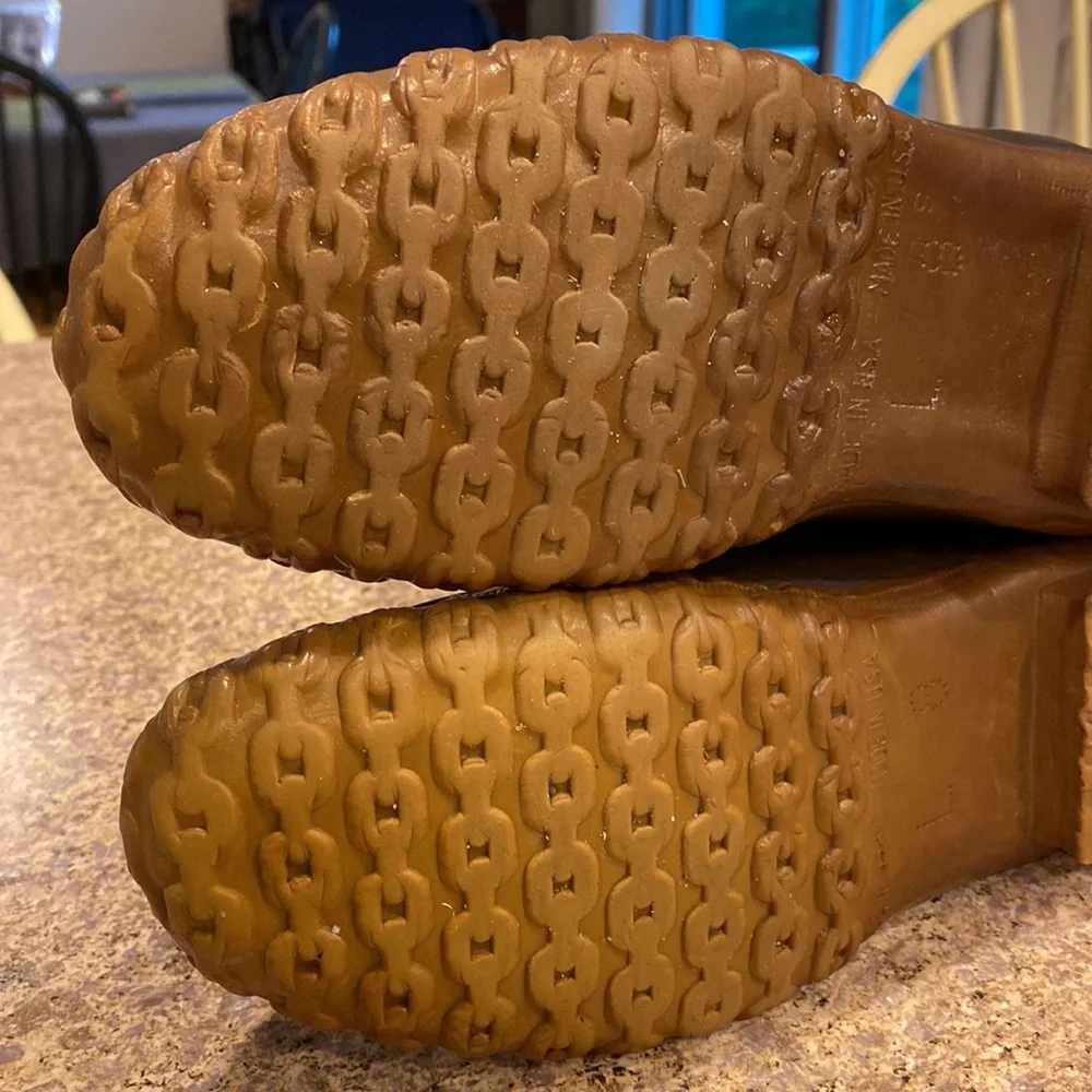 L. L. Bean Vintage Leather Duck Boots (No Innersoles or Laces)With Imperfections